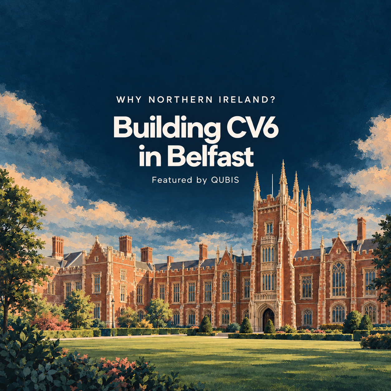 QUBIS Features Bob Ladner on Building CV6 in Belfast